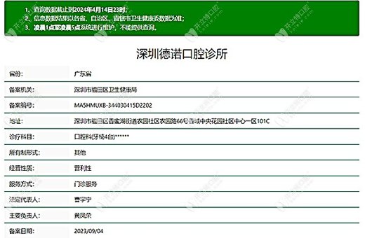深圳德諾口腔診所