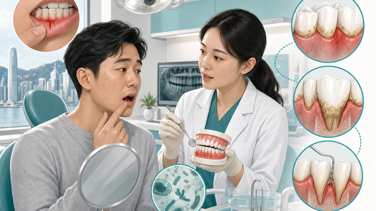 牙肉出血不一定只是刷牙太大力：牙菌膜、牙石與牙周檢查要及早處理