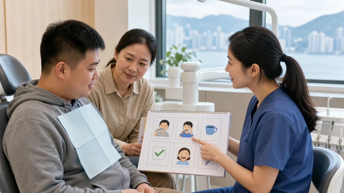 健齒同行延至二零二七：智障及自閉症成人看牙前要準備陪診、鎮靜與交通資料