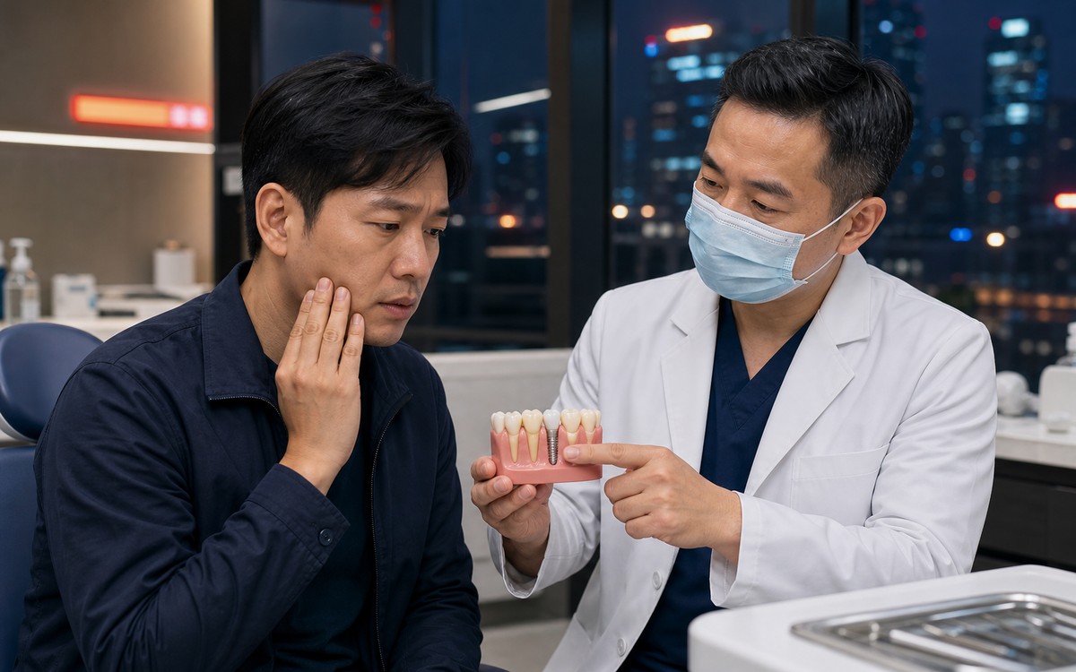 種植牙後出血、腫痛或鬆動：哪些警號應盡快覆診