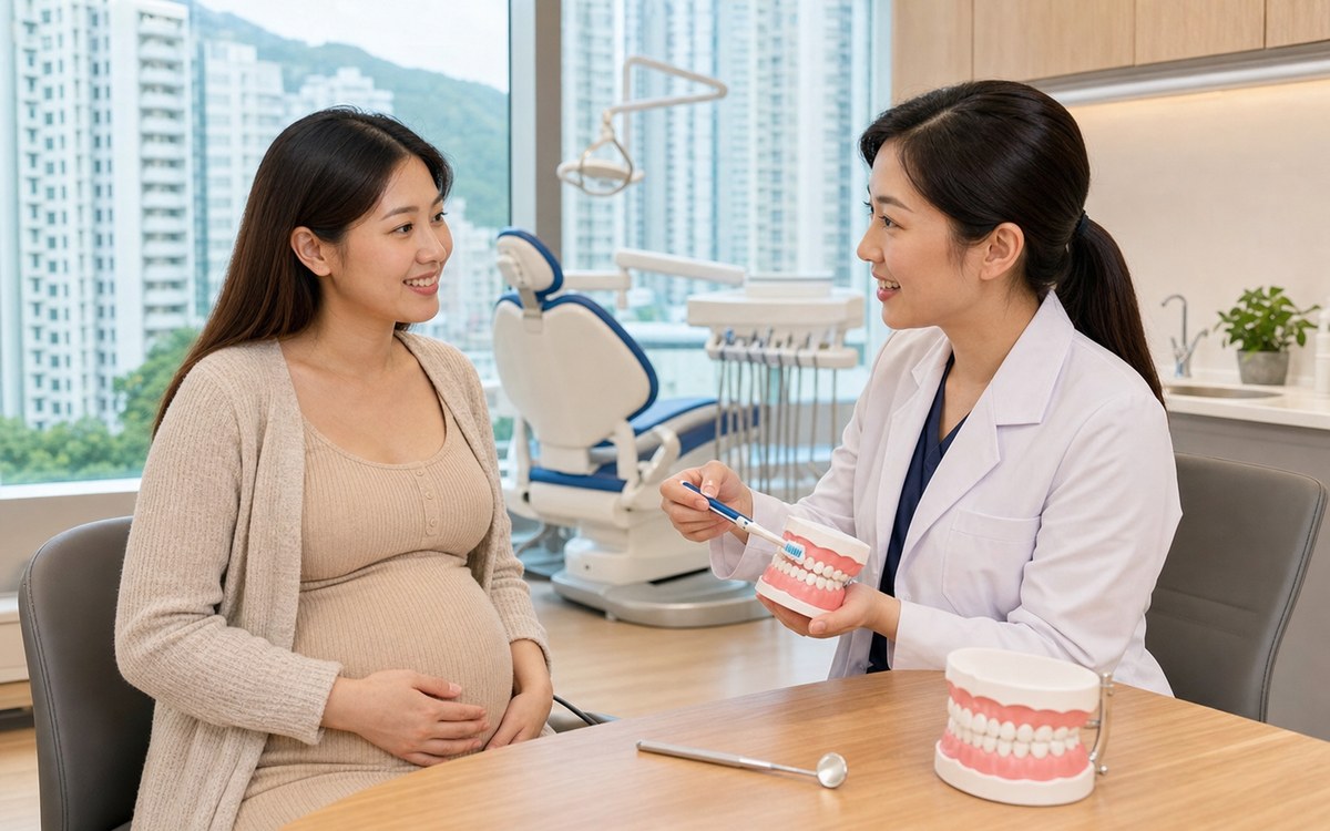 孕期牙齦出血與敏感牙：準媽媽看牙前要點樣安全準備？