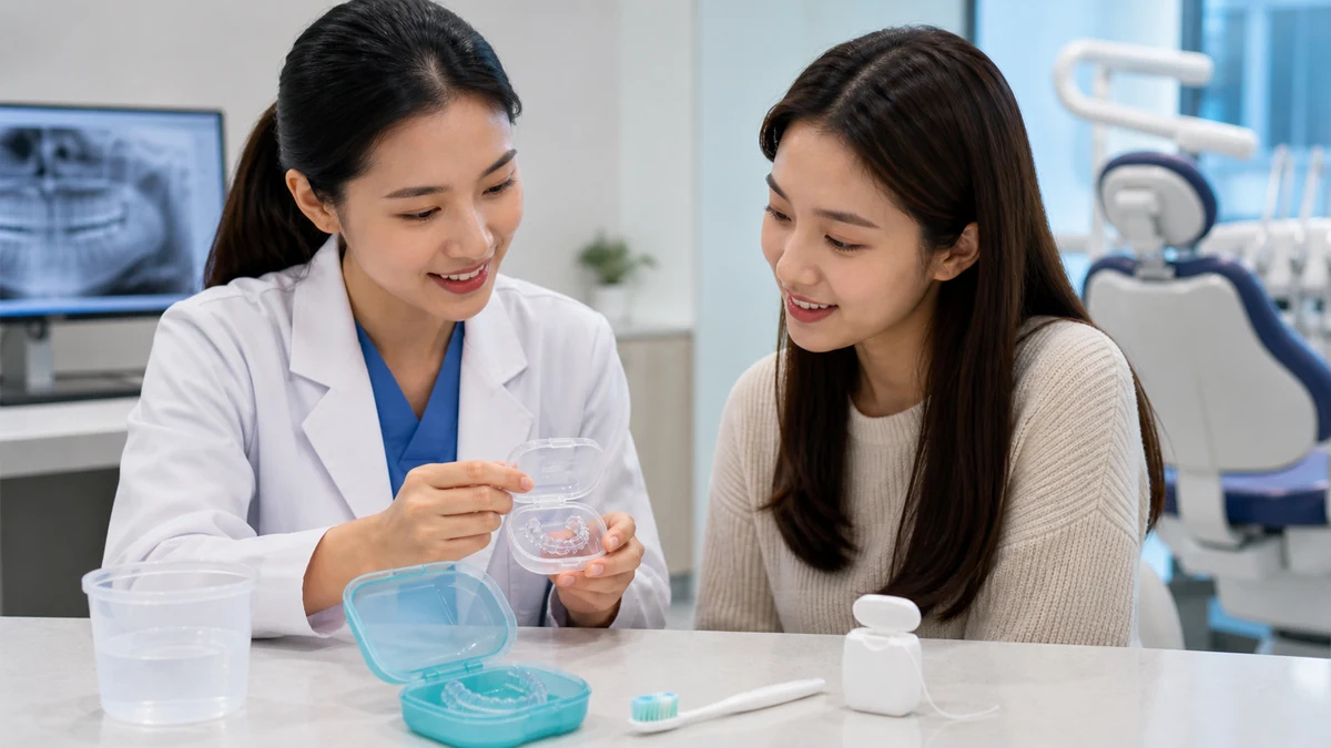 活動矯齒器與保持器清潔做錯會藏菌:外出收納、浸洗與牙縫護理要同步