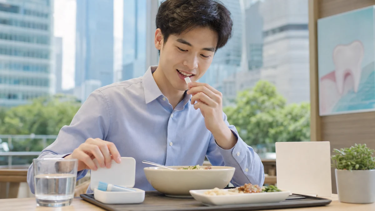 無糖香口膠不是護齒捷徑:飯後短時間刺激唾液仍要配合刷牙和牙線