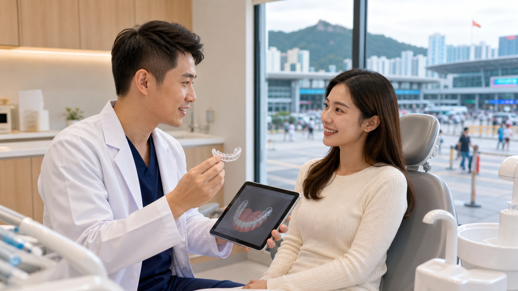 深圳佰仕口腔皇岗分院：口岸片区适合跨境读者了解的齿科门店配图