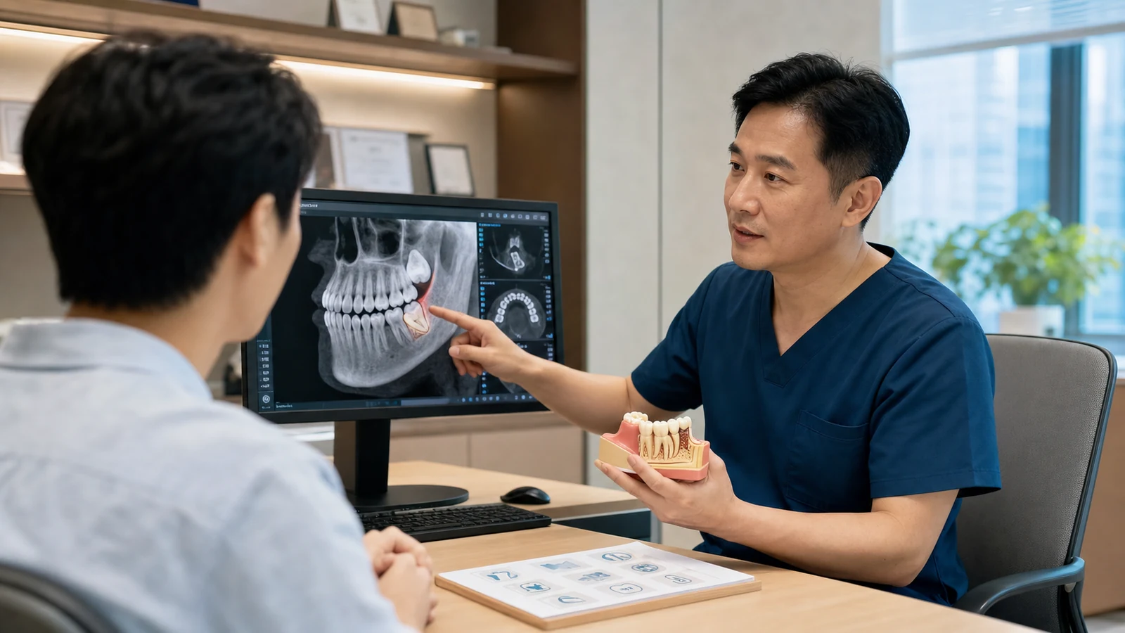 深圳睇牙拔智慧齒安全指南：CBCT、風險評估與返港照護