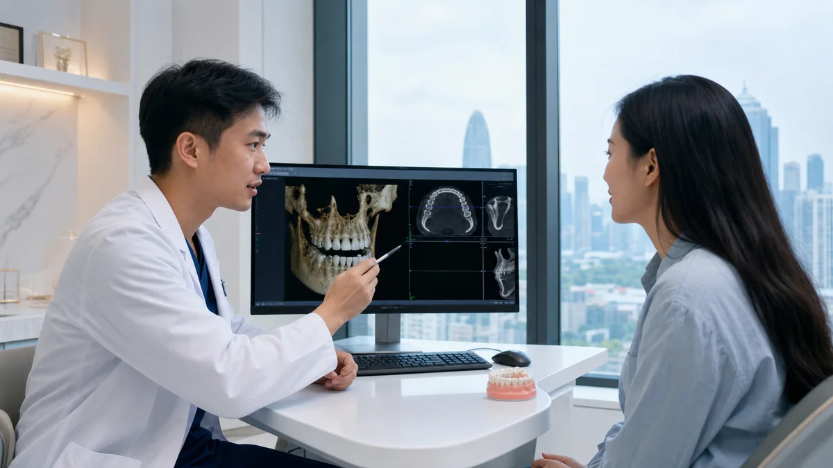 深圳鼎植口腔種植牙初診要問甚麼？CBCT、牙周與方案清單