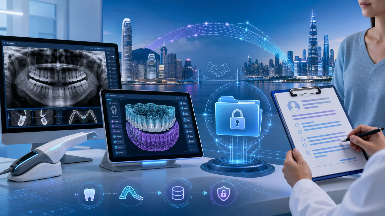 深港口腔 AI 研究升溫：拍片、口掃與電子病歷對患者有甚麼實際影響