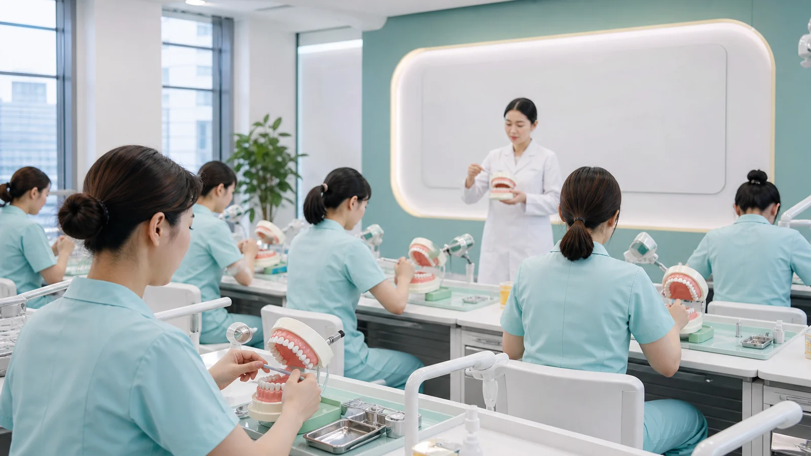 廣東口腔衛生人才培訓提速:港人洗牙前可怎樣核對牙科團隊分工