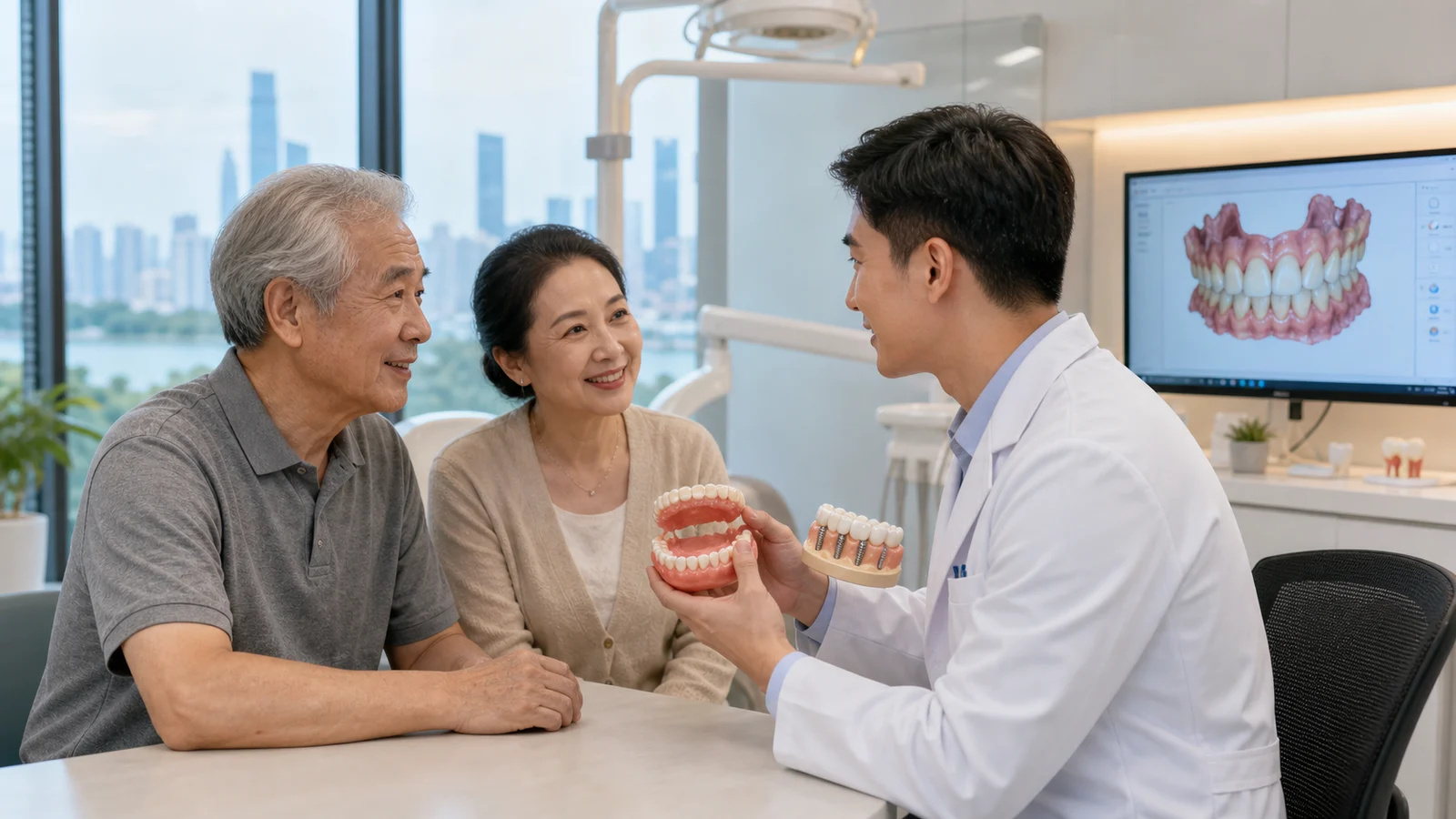 深圳活動義齒與固定修復怎樣選？長者北上鑲牙前要看咬合、清潔與覆診